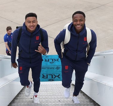 Jesse Lingard and Sterling