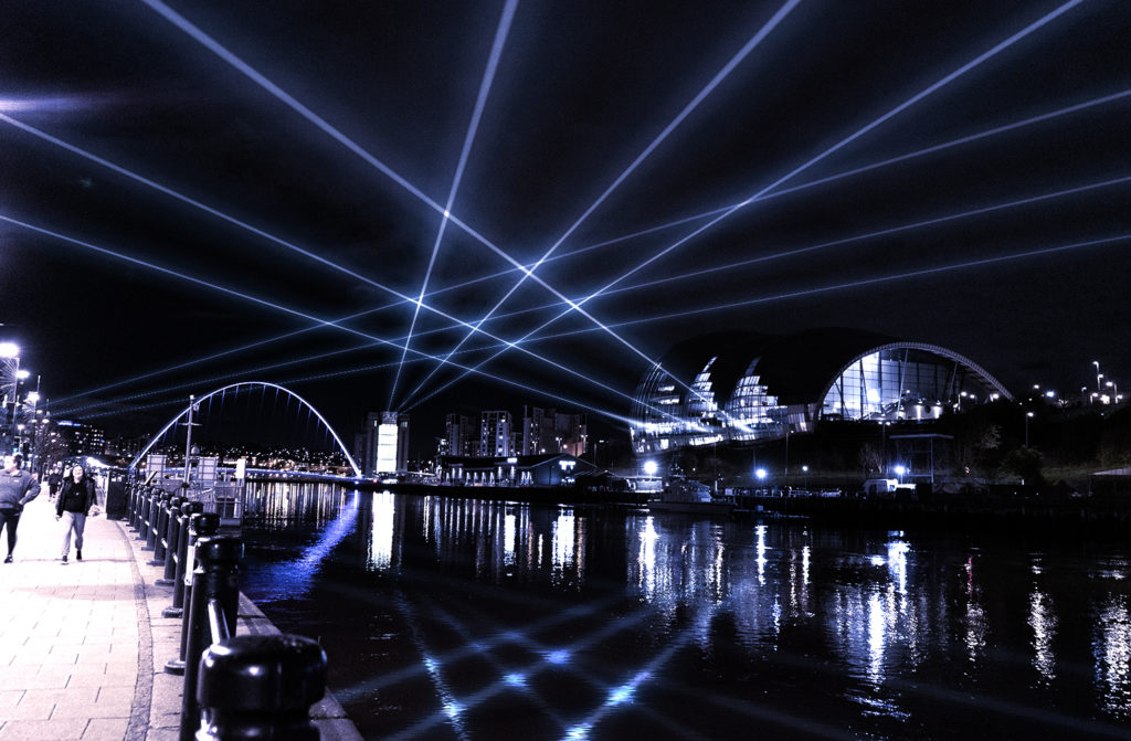 Laser Light City Newcastle upon Tyne